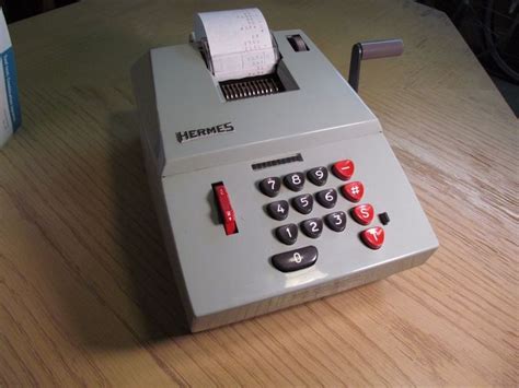 hermes adding machine for sale 